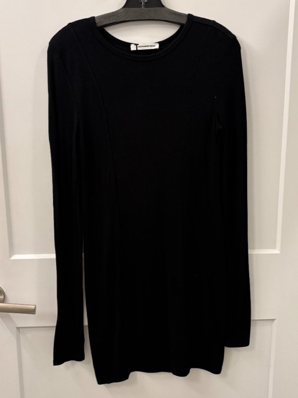 T by Alexander Wang Black Long Sleeve Tunic Dress – Size Medium
